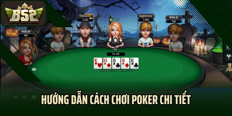Hướng dẫn cách chơi Poker chi tiết