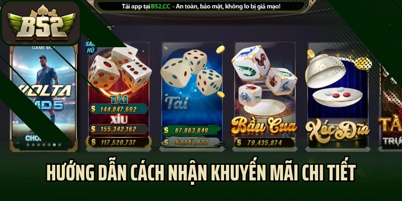 Hướng dẫn cách nhận khuyến mãi chi tiết