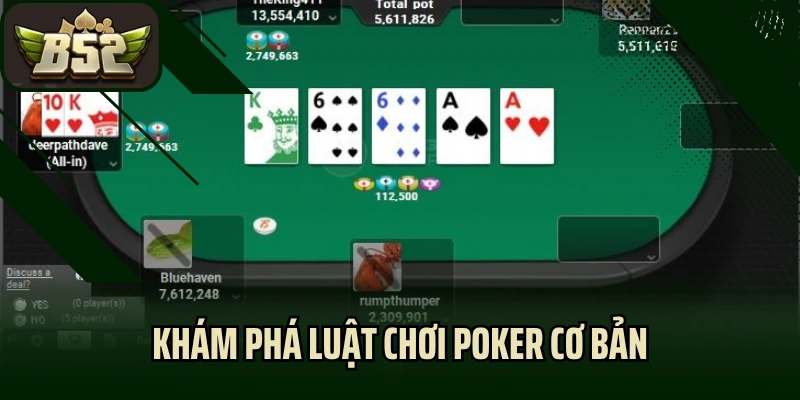 Khám phá luật chơi Poker cơ bản