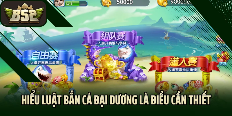 Nắm chắc luật chơi bắn cá đại dương là điều cần thiết